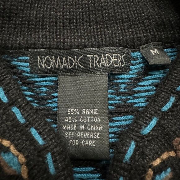 Vintage Nomadic Traders Full Zip Women’s Cardigan M - Picture 2 of 7